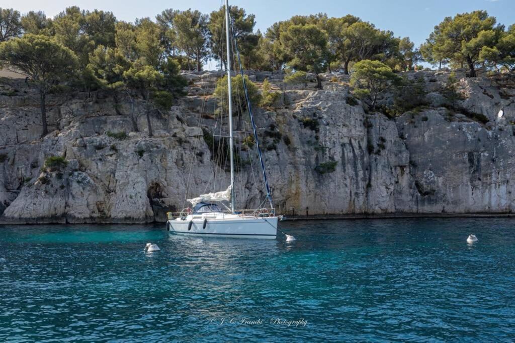 Cassis Grande Terrasse Emplacement Au Top A 1 Minute De La Plage A Pieds Exteriör bild