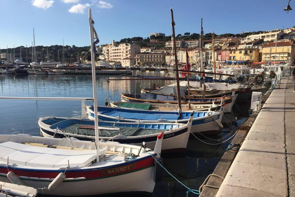 Cassis Grande Terrasse Emplacement Au Top A 1 Minute De La Plage A Pieds Exteriör bild
