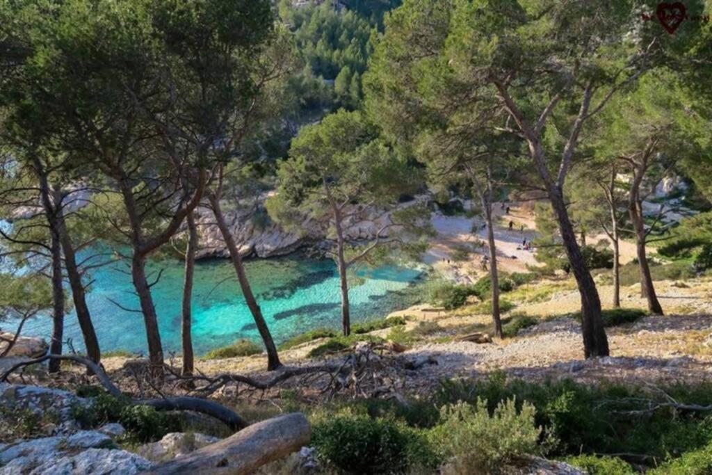 Cassis Grande Terrasse Emplacement Au Top A 1 Minute De La Plage A Pieds Exteriör bild